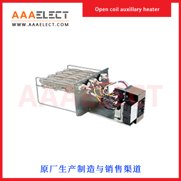 Open coil auxillary heater